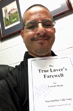 Composer gift! I conducted the world premiere with the Kansas Lions Band